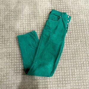 Green PacSun dad jeans